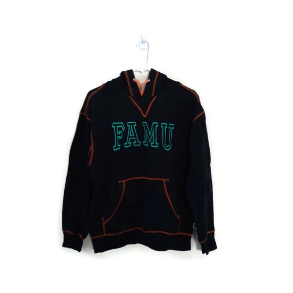Florida A & M University HBCU Hooded Pullover Sweatshirt Sz Small - Picture 2 of 5